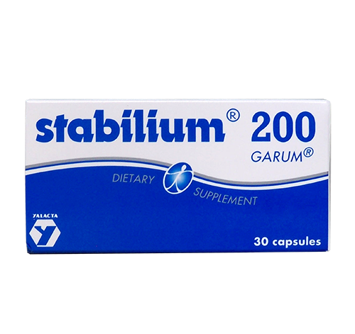 Stabilium® 200 Garum 30 Capsules Allergy Research Group