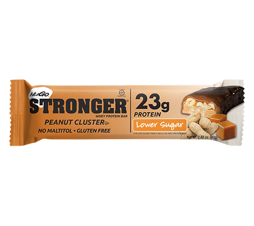 Stronger Peanut Cluster 12 Bars NuGo Nutrition