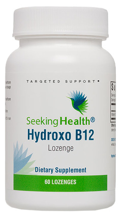 Hydroxo B12 60 Lozenges Seeking Health