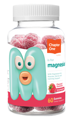 Chapter One Magnesium Raspberry 60 Gummies Zahler