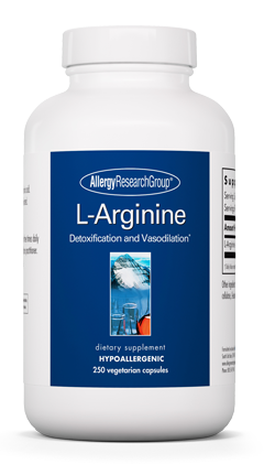 L-Arginine 250 Capsules Allergy Research Group