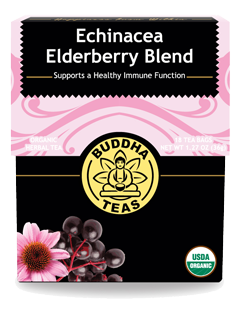 Echinacea Elderberry Blend 18 Bags Buddha Teas