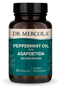 Peppermint Oil with Asafoetida 30 Capsules Dr. Mercola