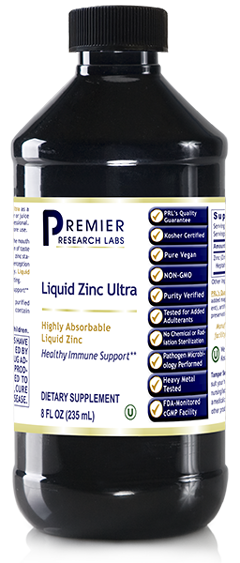 Liquid Zinc Ultra 8 fl oz Premier Research Labs