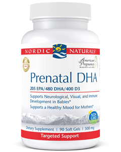 Prenatal DHA 90 Softgels Nordic Naturals