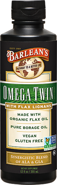 Lignan Omega Twin 12 fl oz Barlean’s