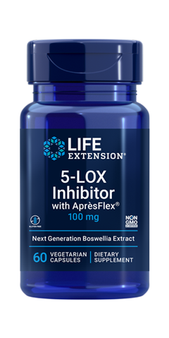 5-LOX Inhibitor with AprèsFlex® 60 Capsules Life Extension