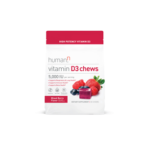 Vitamin D3 Chew Mixed Berry 30 Chews HumanN