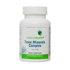 Trace Minerals Complex 30 Capsules Seeking Health