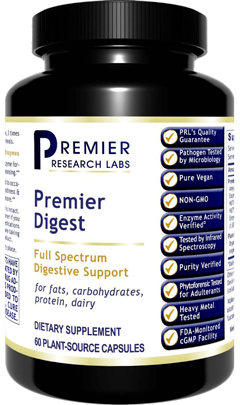 Premier Digest 60 Capsules Premier Research Labs