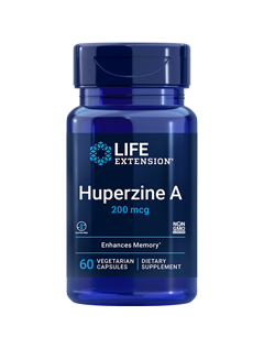 Huperzine A 200 mcg 60 Capsules Life Extension