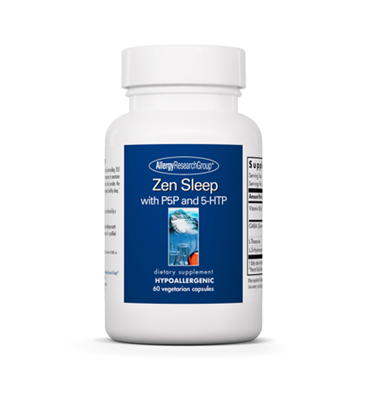 Zen Sleep with P5P and 5-HTP 60 Capsules Allergy Research Group