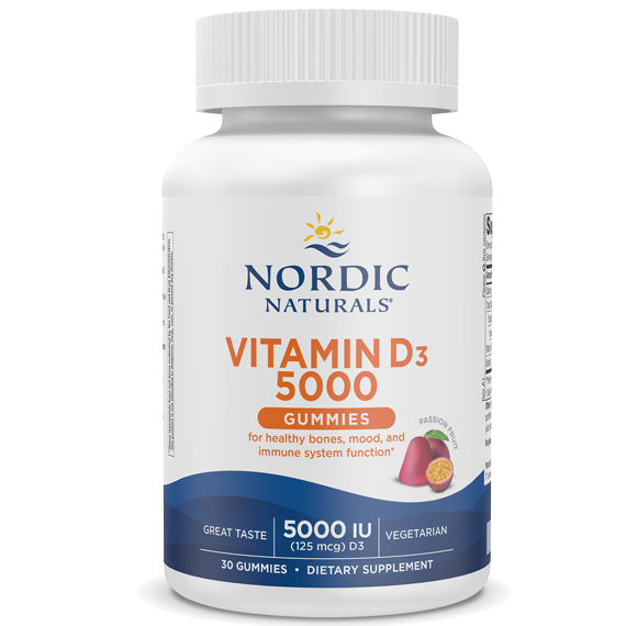 Vitamin D3 5000 Gummies 30 Gummies Nordic Naturals