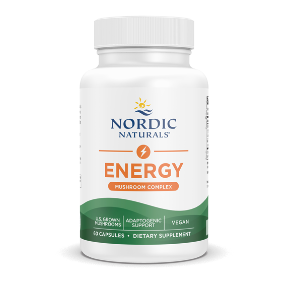 Energy Mushroom Complex 60 Capsules Nordic Naturals