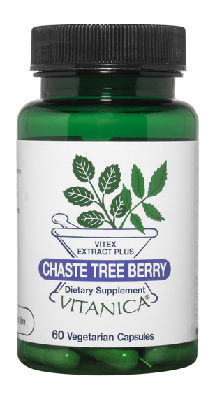 Chaste Tree Berry 60 Capsules Vitanica