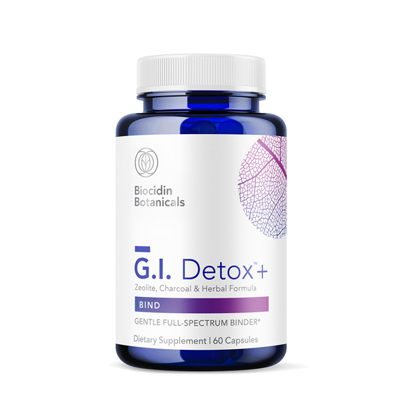 G.I. Detox+ 60 Capsules Biocidin