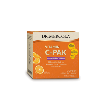 Vitamin C-PAK® with Quercetin Orange Flavor 30 Servings Dr. Mercola