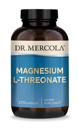 Magnesium L-Threonate 270 Capsules Dr. Mercola