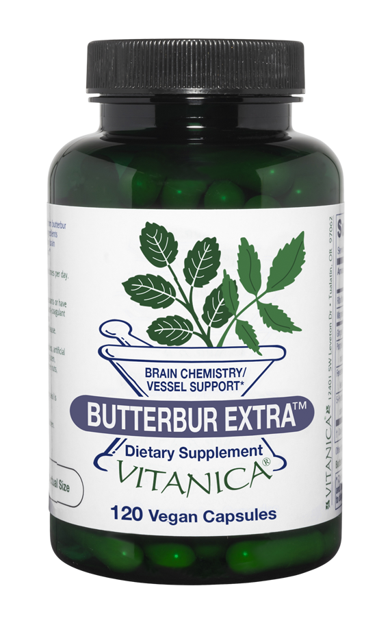 Butterbur Extra 120 Capsules Vitanica