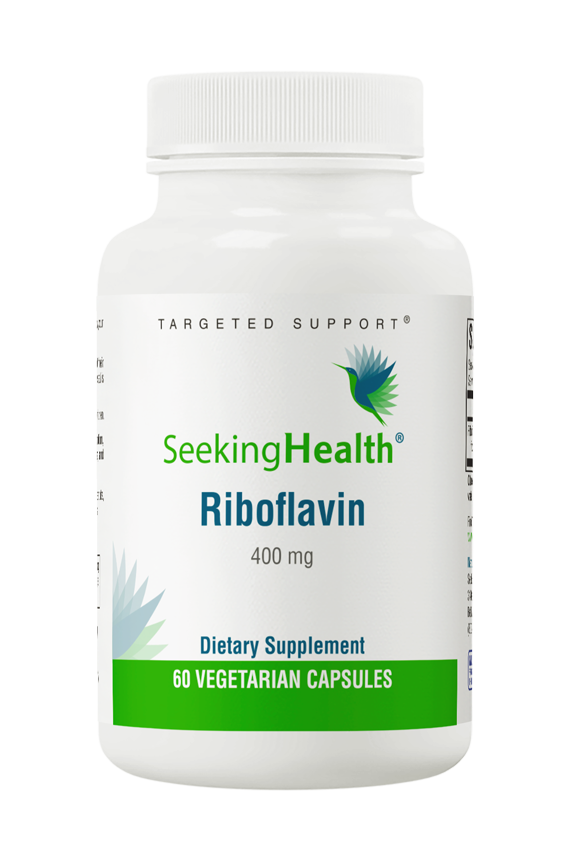 Riboflavin 400 mg 60 Capsules Seeking Health