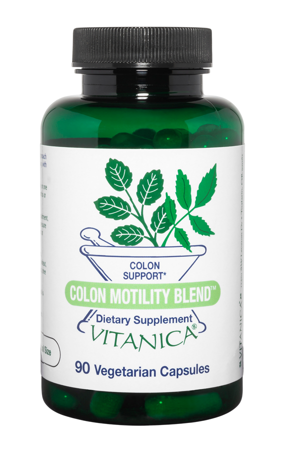 Colon Motility Blend 90 Capsules Vitanica