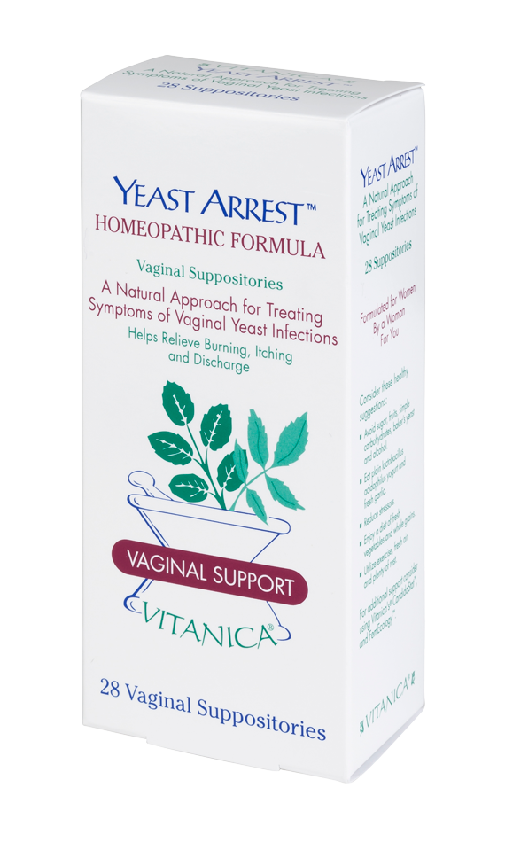 Yeast Arrest 28 Suppositories Vitanica