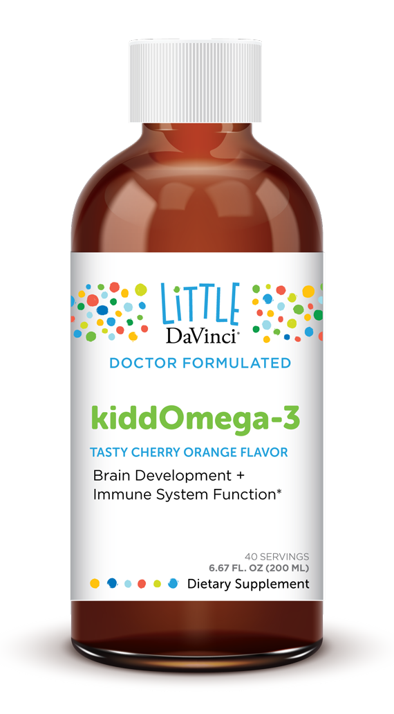 KiddOmega-3 Cherry Orange 40 Servings Davinci Labs