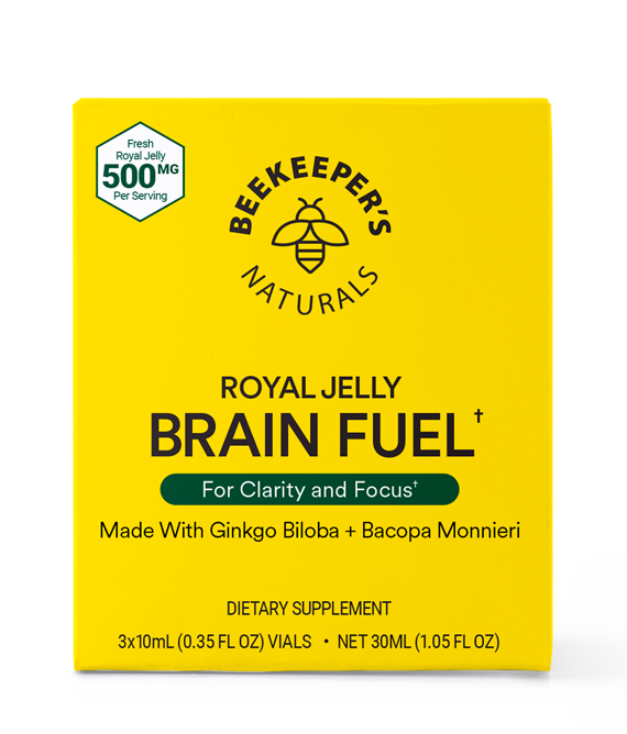 Royal Jelly Brain Fuel 3 Pack BeeKeeper's Naturals