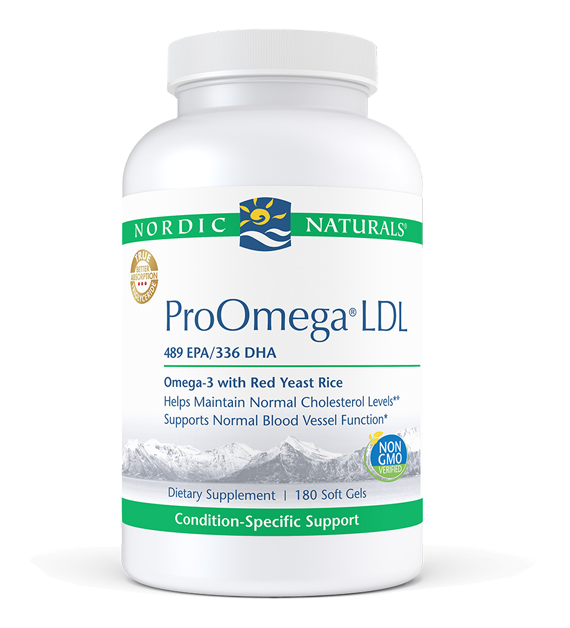 ProOmega® LDL 180 Softgels Nordic Naturals
