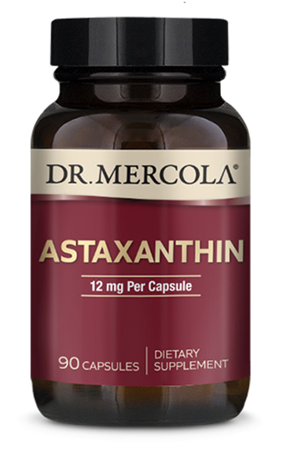 Organic Astaxanthin 12 mg 90 Capsules Dr. Mercola