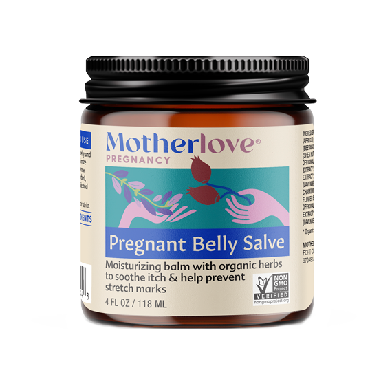 Pregnant Belly Salve 4 fl oz Motherlove