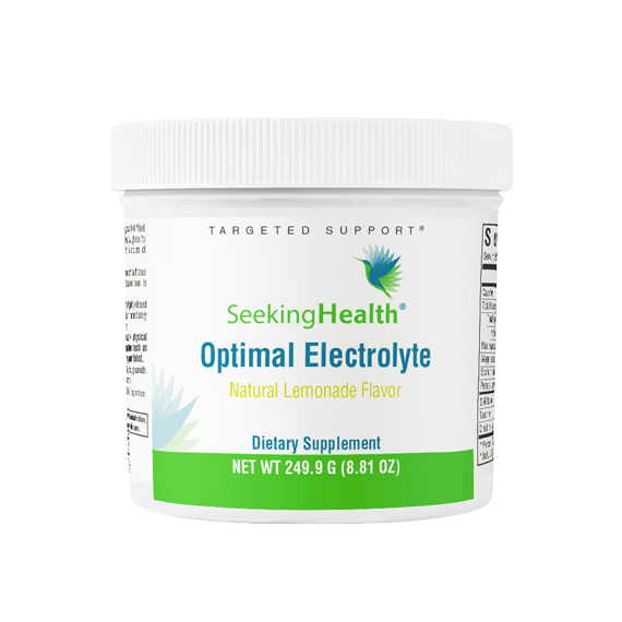 Optimal Electrolyte Lemonade 30 Servings Seeking Health