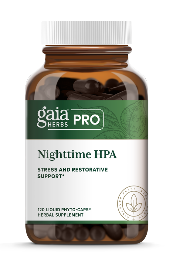 Nighttime HPA 120 Capsules Gaia Herbs