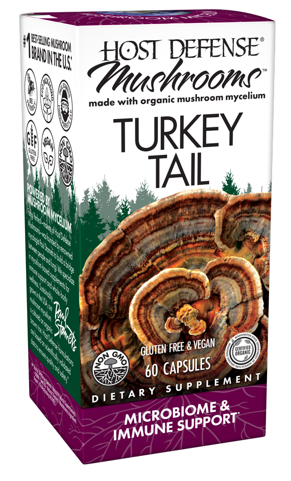 Turkey Tail 60 Capsules Host Defense