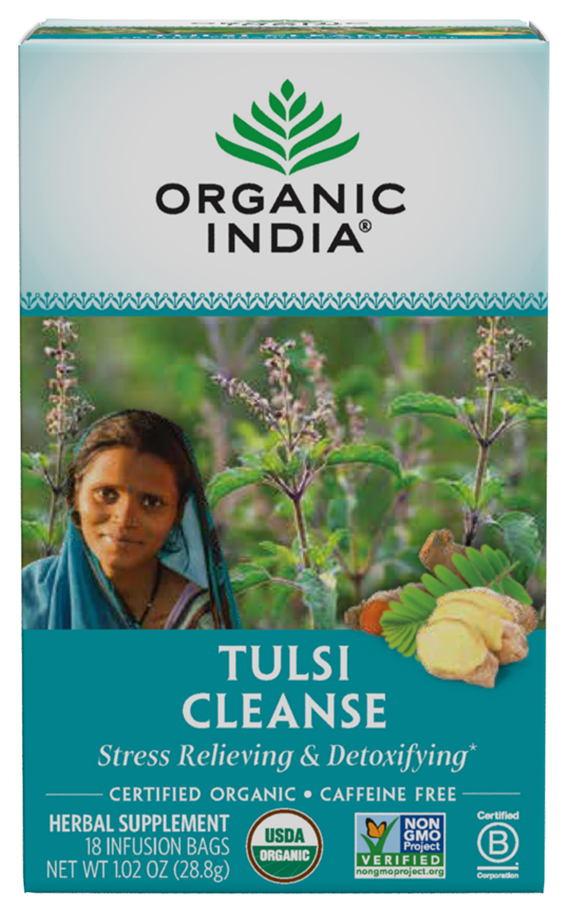 Tulsi Cleanse 18 Bags Organic India