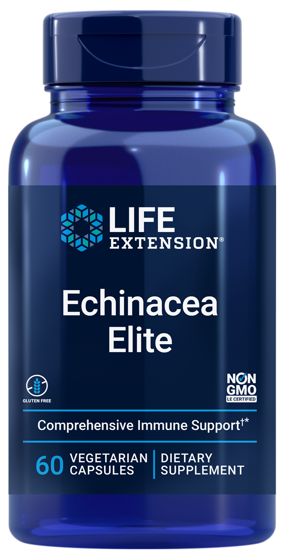 Echinacea Elite 60 Capsules Life Extension