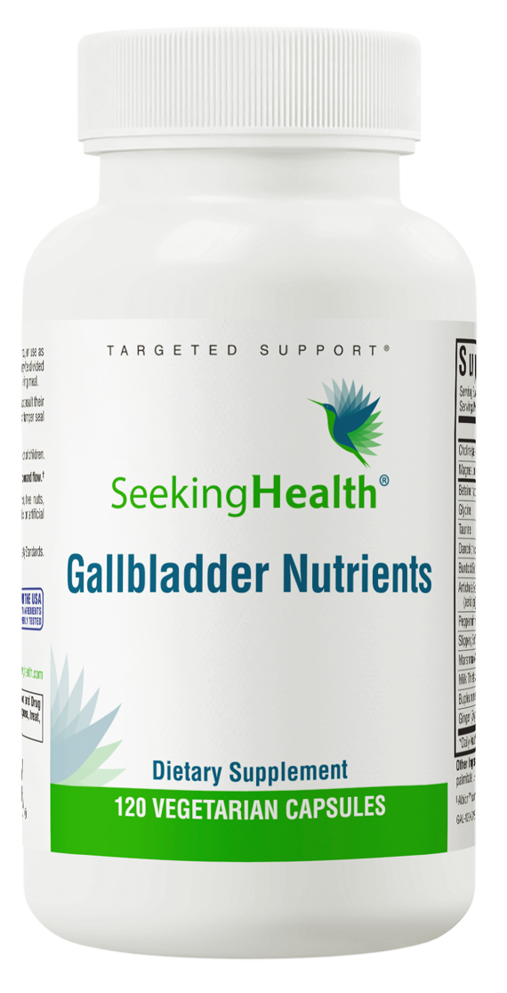 Gallbladder Nutrients 120 Capsules Seeking Health