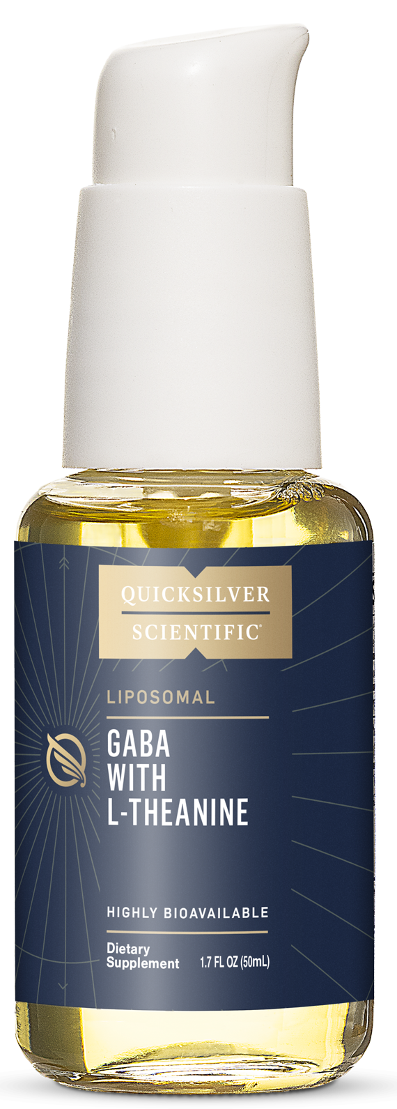 GABA with L-Theanine 1.7 fl oz Quicksilver