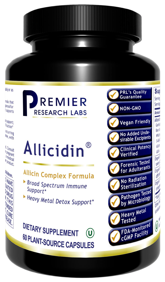 Allicidin 60 Capsules Premier Research Labs