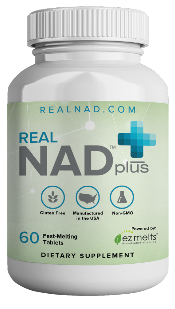 Real NAD+ 60 EZ Melt Tablets Avior