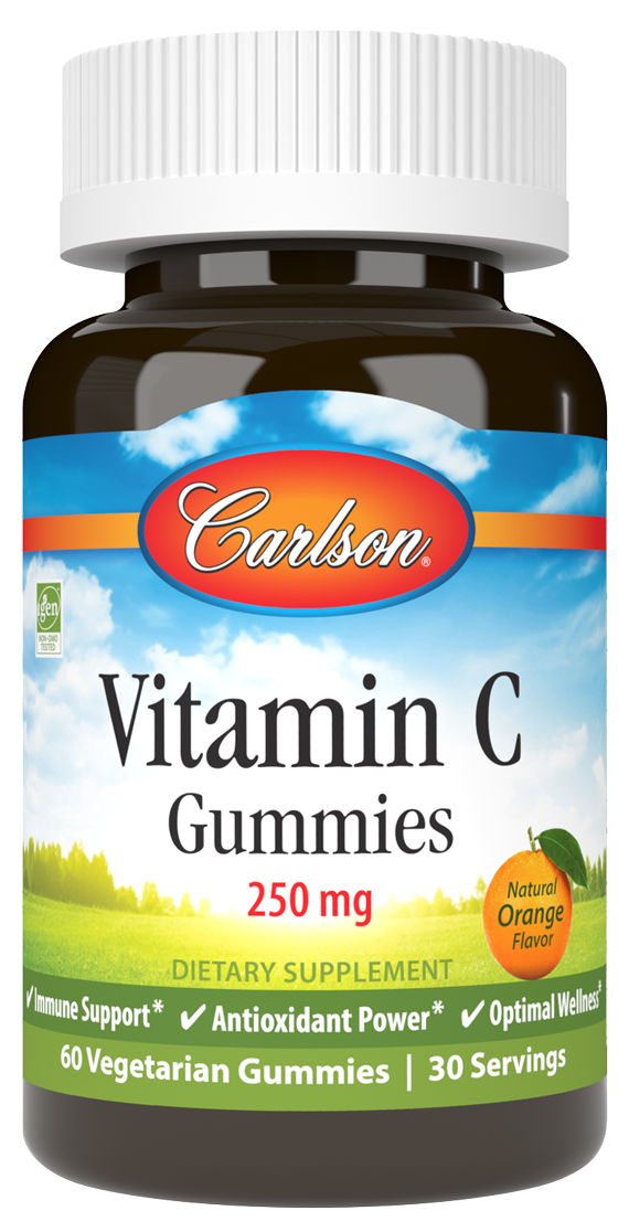 Vitamin C Gummies 60 Gummies Carlson Labs