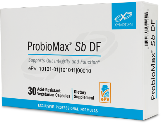 ProbioMax® Sb DF 30 Capsules XYMOGEN®