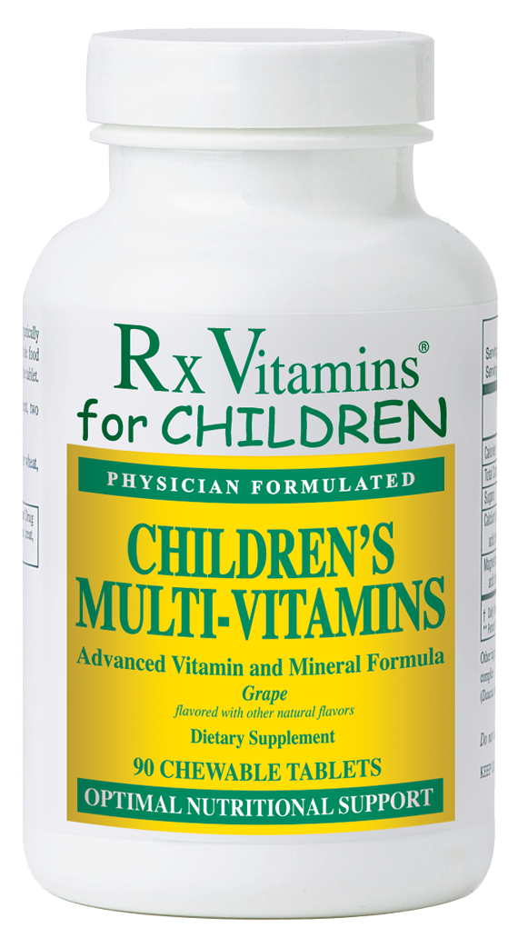 Children's Multi-Vitamins 90 Chewable Tablets Rx Vitamins