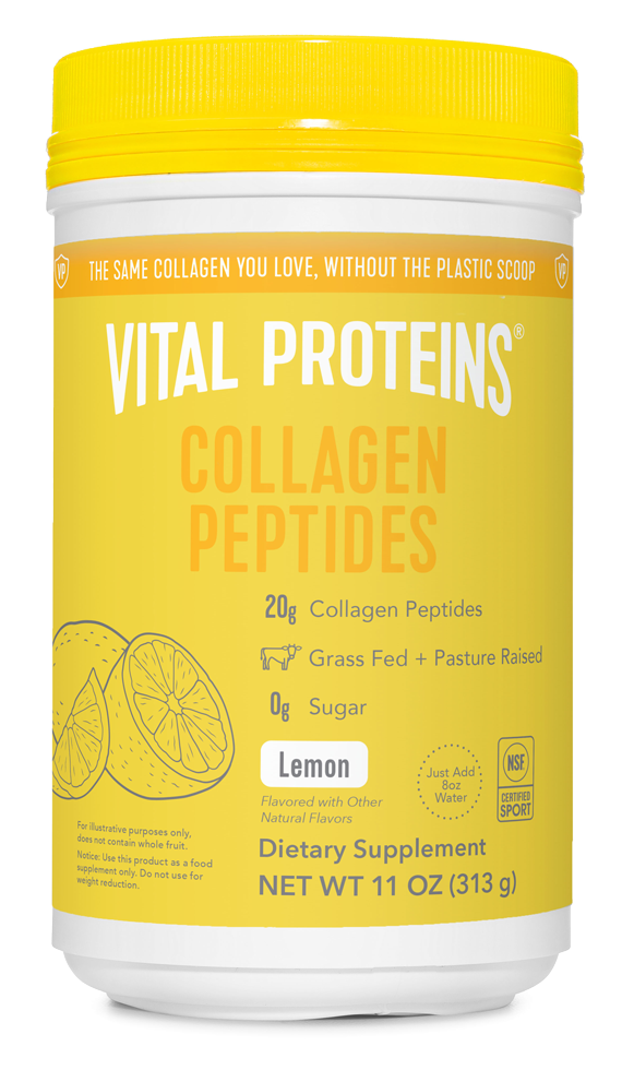 Collagen Peptides Lemon 14 Servings Vital Proteins