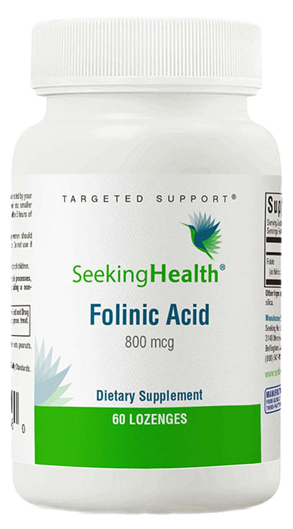 Folinic Acid 60 Lozenges Seeking Health