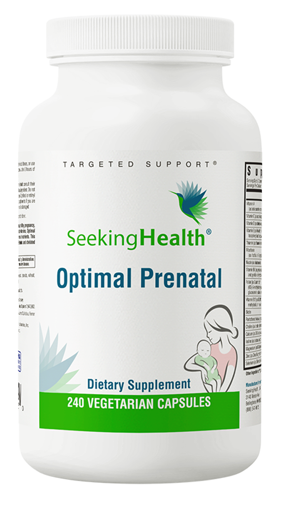 Optimal Prenatal 240 Capsules Seeking Health