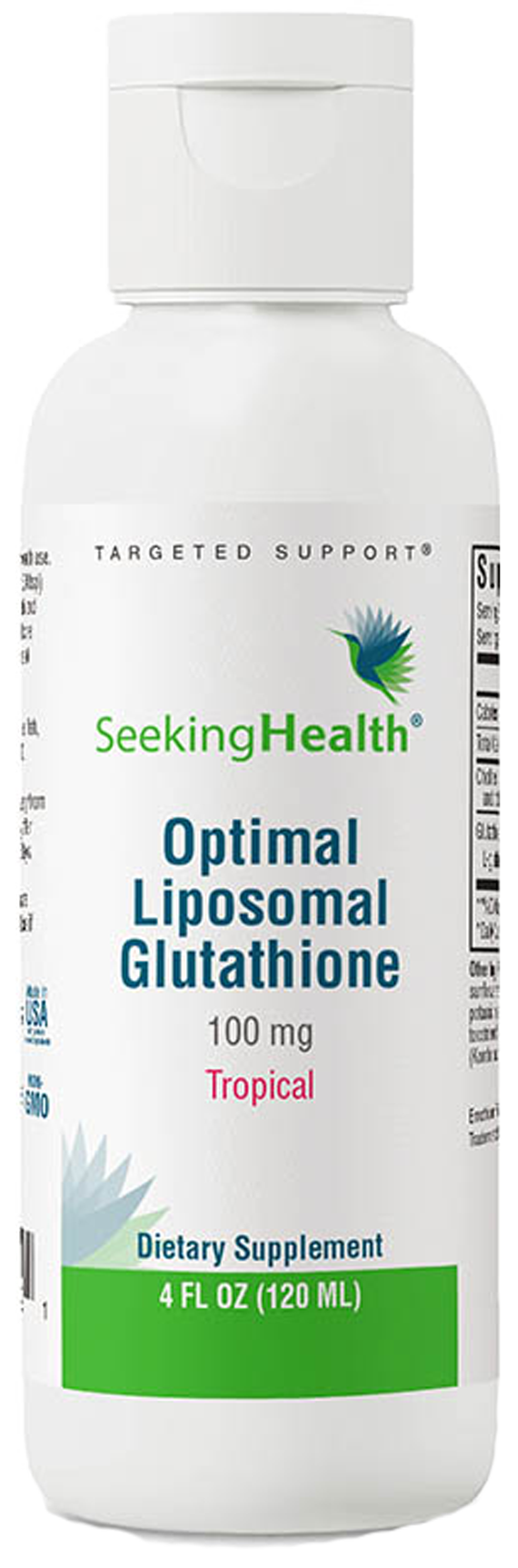 Optimal Liposomal Glutathione Tropical 4 fl oz Seeking Health