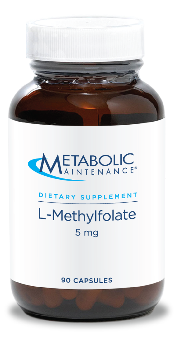 L-Methylfolate 5 mg 90 Capsules Metabolic Maintenance