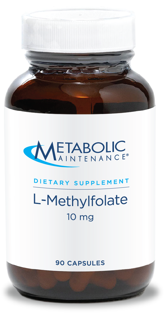 L-Methylfolate 10 mg 90 Capsules Metabolic Maintenance
