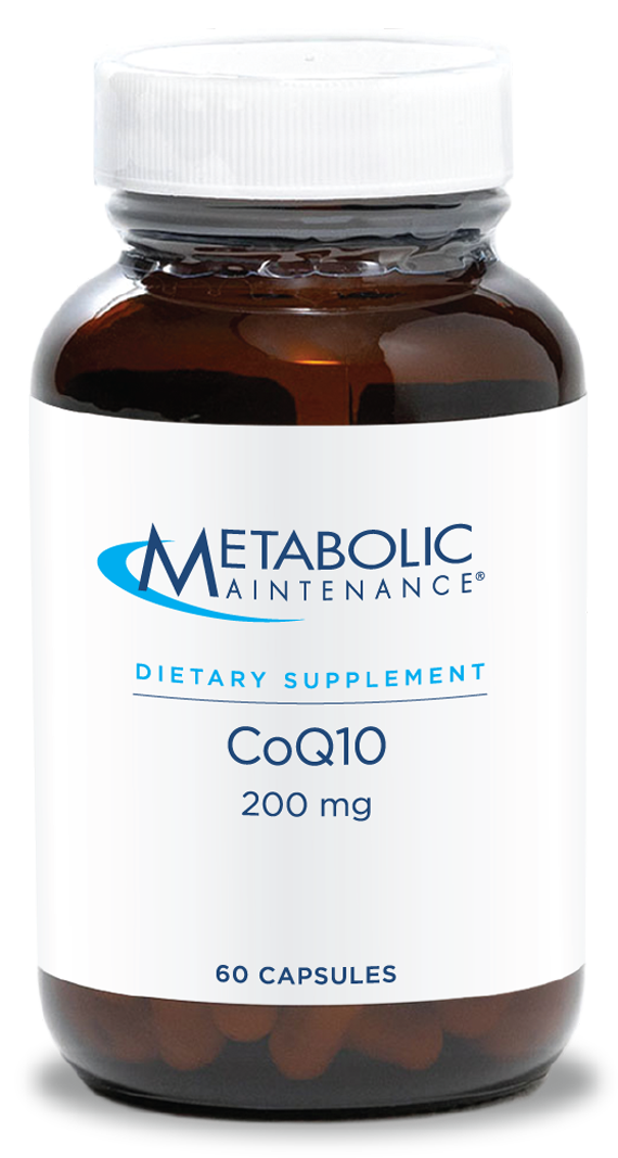 CoQ10 200 mg 60 Capsules Metabolic Maintenance